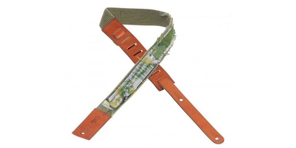 Levy's Levy's 2" Cotton Strap Textured - Green - Guitars