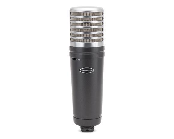 Samson Samson 1" Large Diaphragm Studio Condenser Mic Kit W/Shock Mount/Pop Filter - Recording
