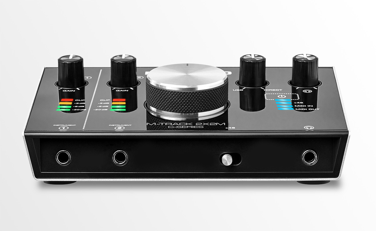 M-Audio M-Audio M-TrackII USB Audio MIDI Interface - Recording