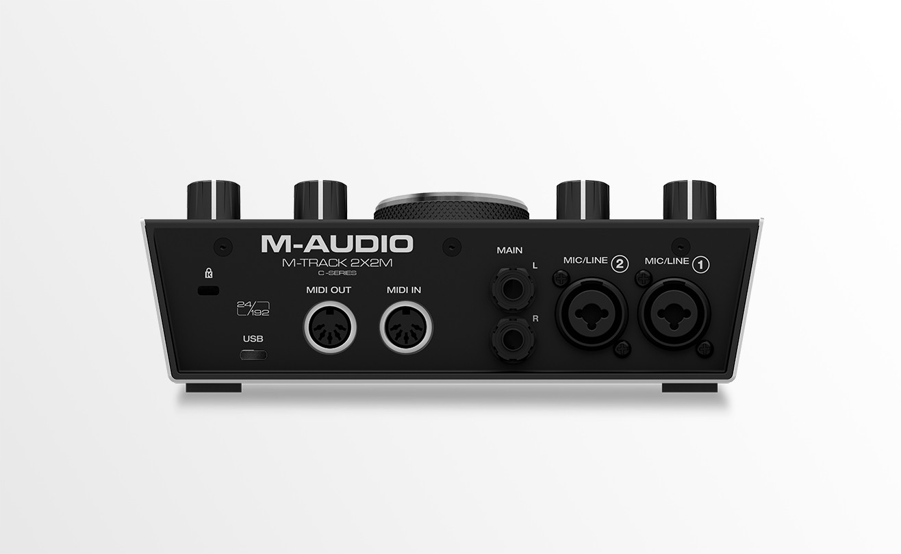 M-Audio M-Audio M-TrackII USB Audio MIDI Interface - Recording