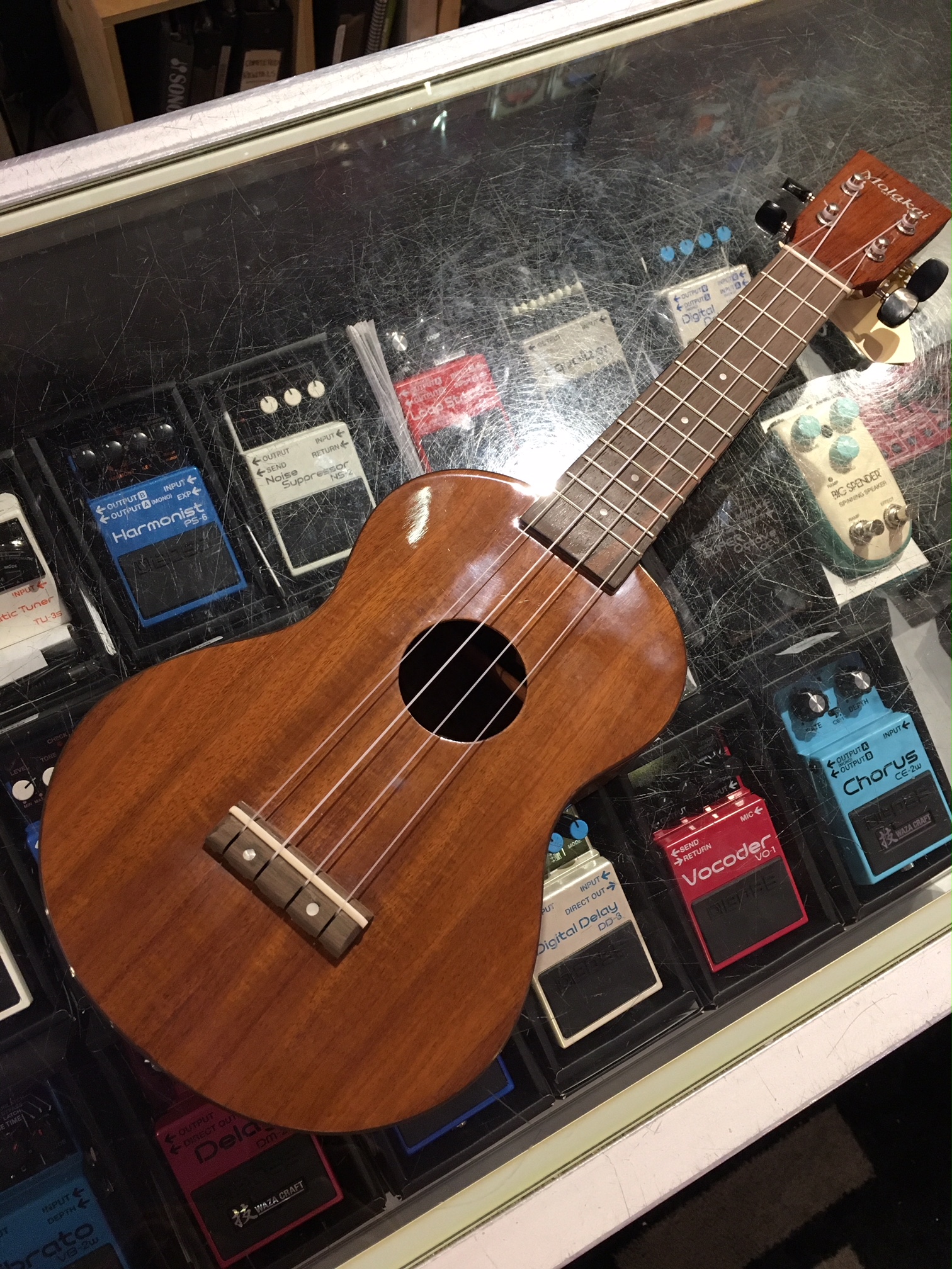 Misc Molakai MU-KAS Koa Soprano Ukulele - Ukuleles