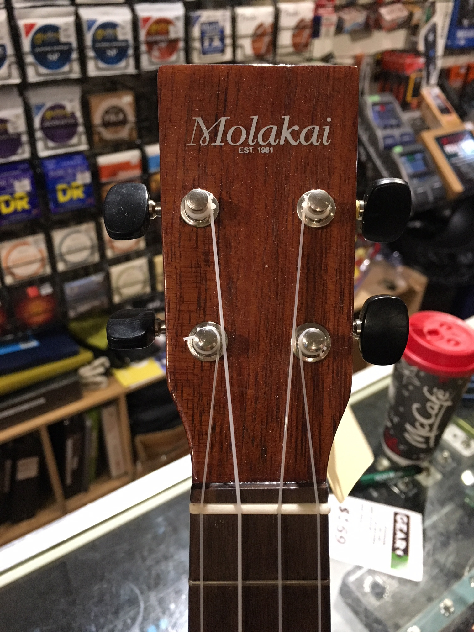 Misc Molakai MU-KAS Koa Soprano Ukulele - Ukuleles
