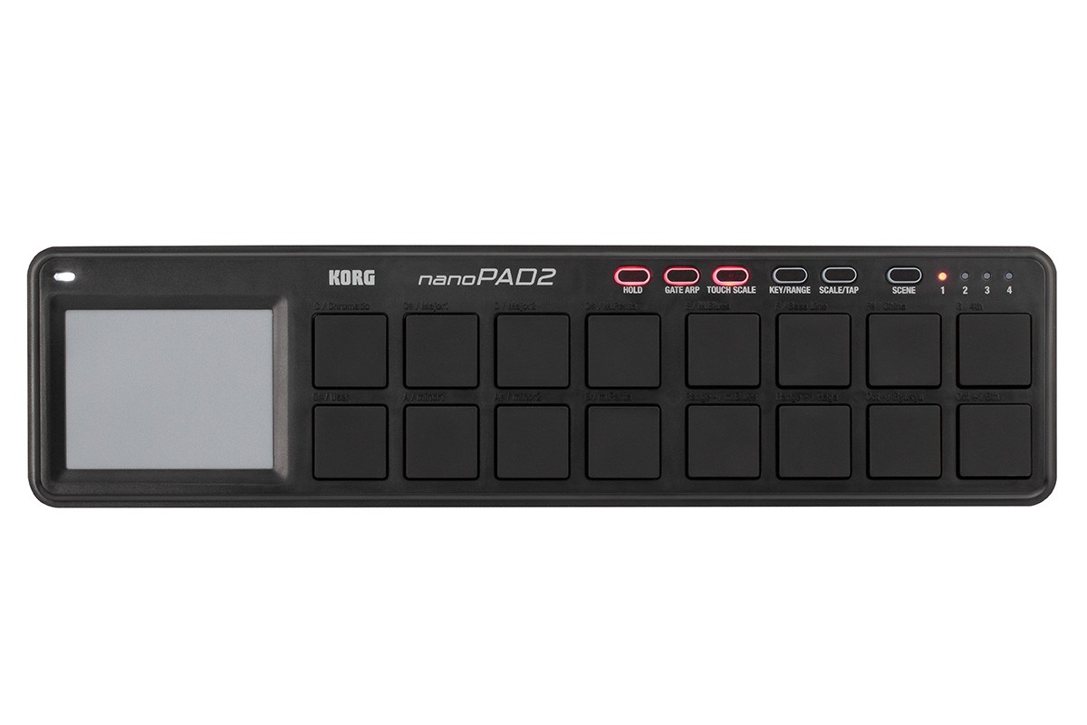 Korg Korg Nanopad 2 USB Pad Controller In Black - Recording