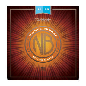 D'Addario D'Addario NB Mandolin Nickel Bronze 10-38  Light NB1038 - Strings