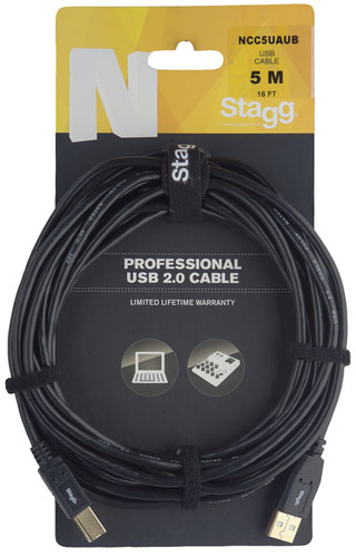 Stagg Audio USB Cable 16 Foot