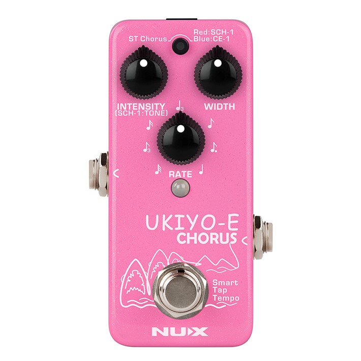NUX NUX Ukiyo-E Mini With Three Vintage Chorus Models NCH-4 - Effects