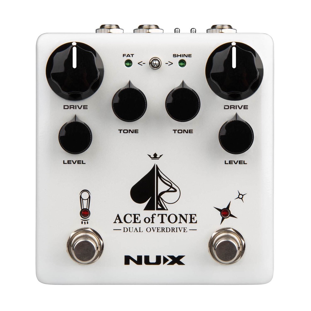 NUX Ace Of Tone Dual Overdrive Pedal