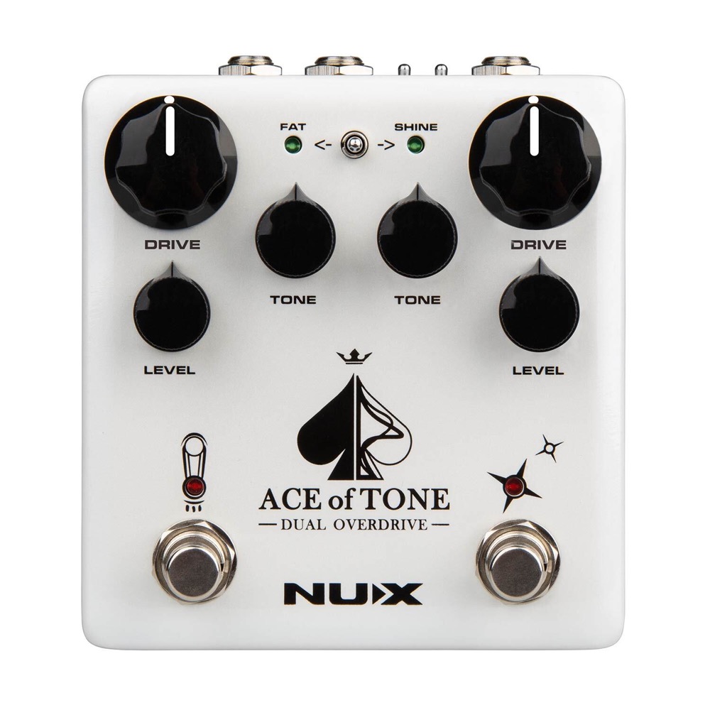 NUX NUX Ace Of Tone Dual Overdrive Pedal NDO-5 - Effects