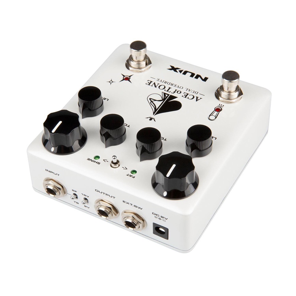 NUX NUX Ace Of Tone Dual Overdrive Pedal NDO-5 - Effects
