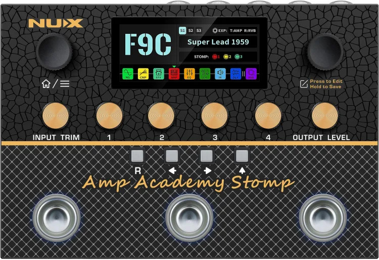 NUX Amp Academy Stomp Modeller and  …