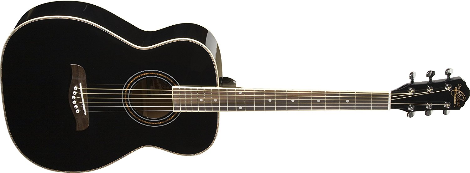 Oscar Schmidt Oscar Schmidt Folk Size Acoustic Black - Guitars