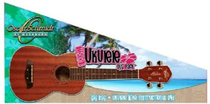 Oscar Schmidt OU2 Concert Mahogany Ukulele  …