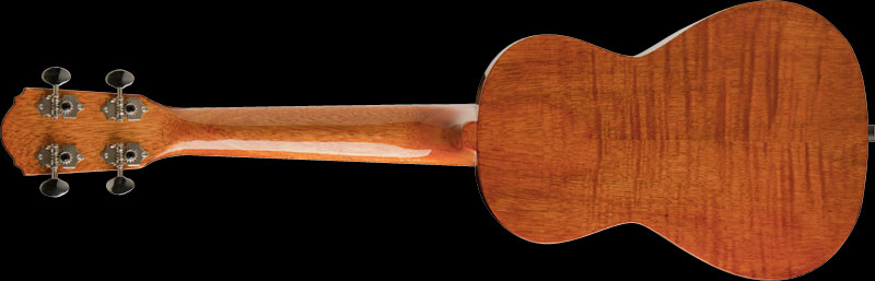 Oscar Schmidt Oscar Schmidt OU300F Gloss Concert Flame Uke - Ukuleles
