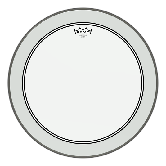 Remo Remo 24" Powerstroke Clear Bass Drum - Drums