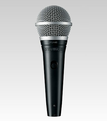 Shure PGA48 Microphone w/XLR - 1/4