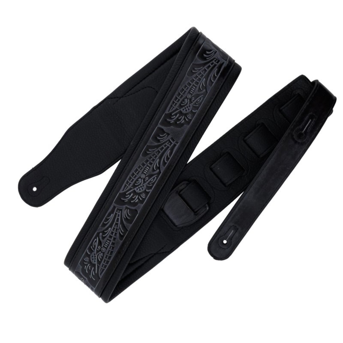 Profile Leather Padded Strap With Tooled  &hellip;