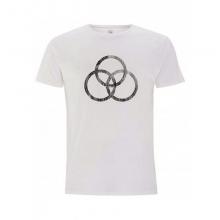 John Bonham Worn Symbol T-Shirt, White In Medium