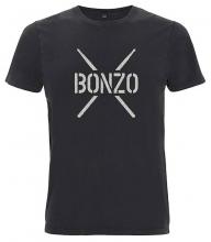 John Bonham Bonzo Symbol T-Shirt, Black In Medium