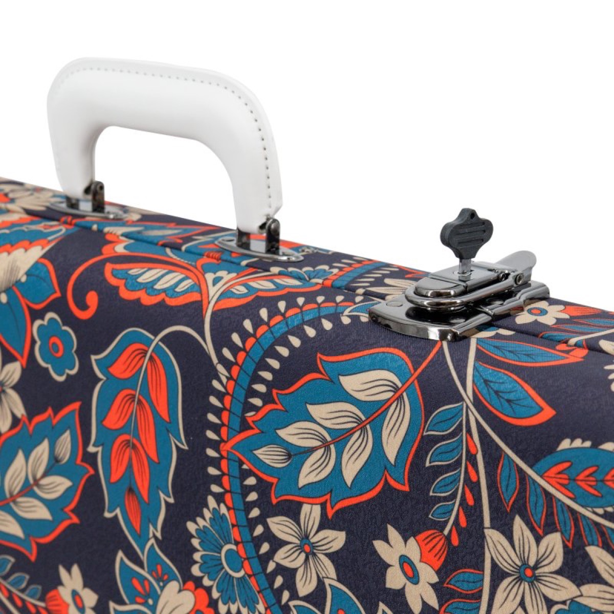 Profile Profile Hardshell Electric Guitar Case, Paisley With Red Plush - Cases