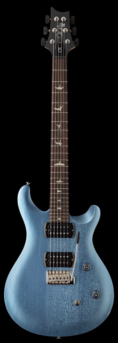 PRS PRS SE CE 24 Standard Satin - Ice Blue Metallic, Rosewood, Gig Bag - Guitars