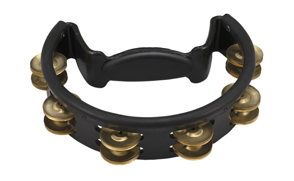 Pearl Tambourine Quickmount Brass Jingles