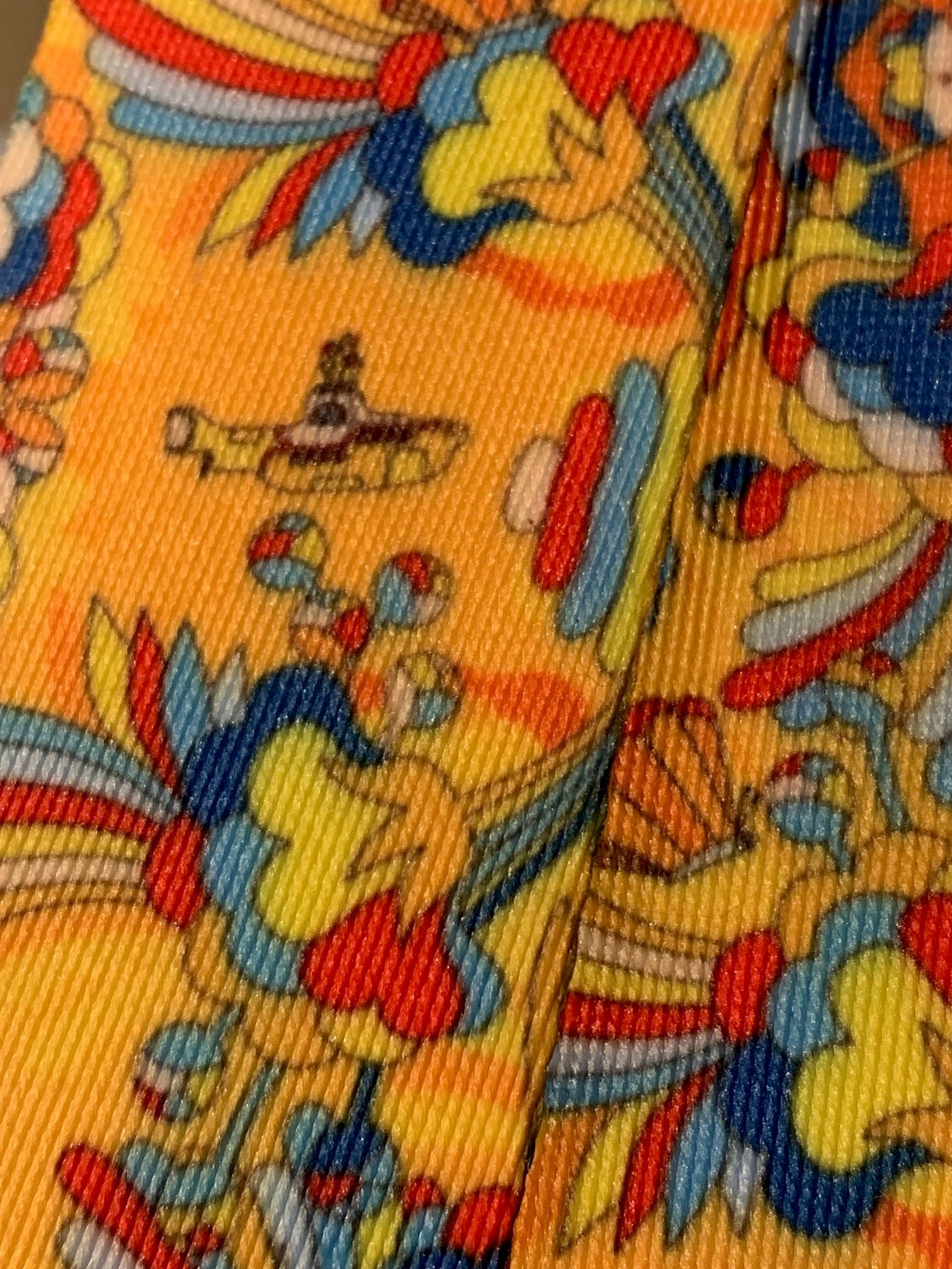 D'Addario Planet Waves Beatles Guitar Strap - Yellow Sub Primrose Prairie - Guitars