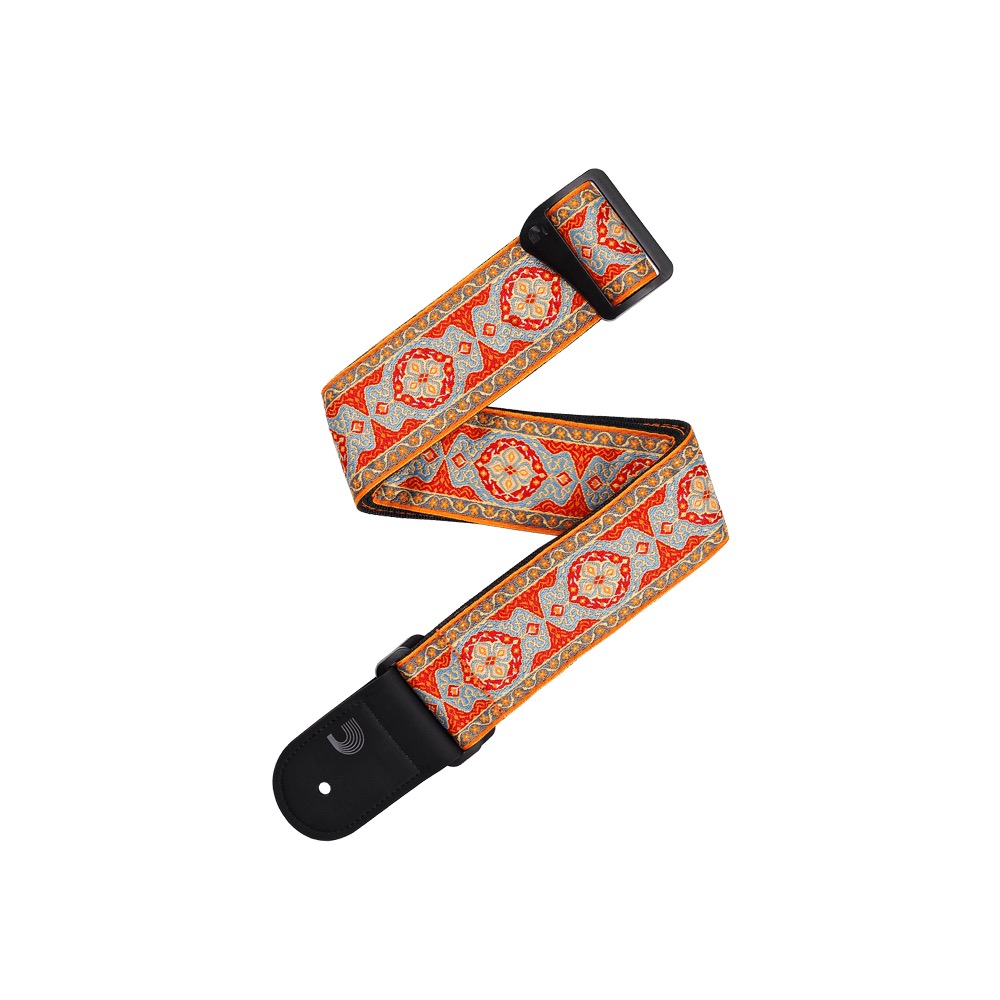 Planet Waves Planet Waves Eco Comfort Persian Woven Strap In Yellow - Guitars