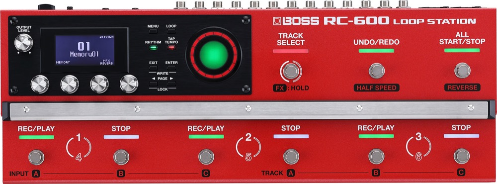 BOSS RC-600 Loop Station Looper Pedal