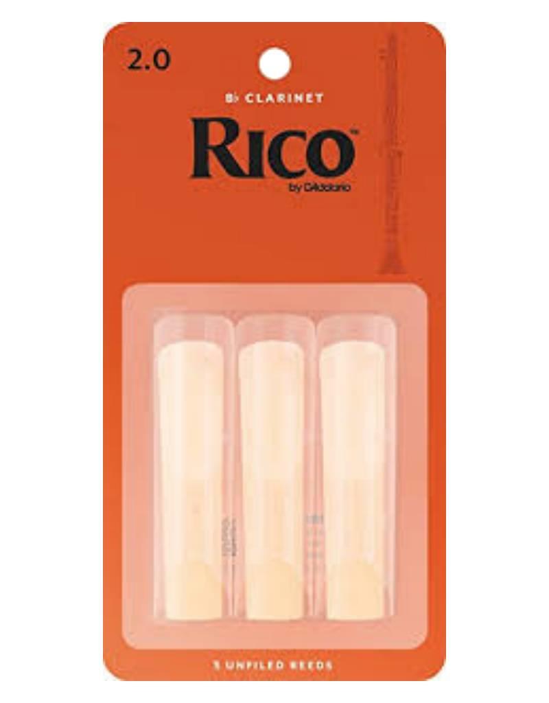 Misc Rico Bb Clarinet Reed 3-Pack #2 - Misc