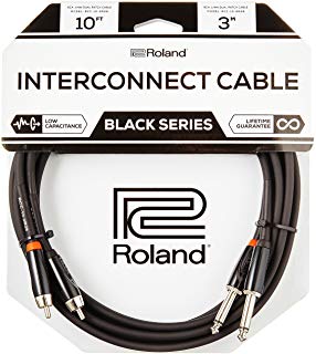 Roland Black Series 10 Foot Dual 1/4