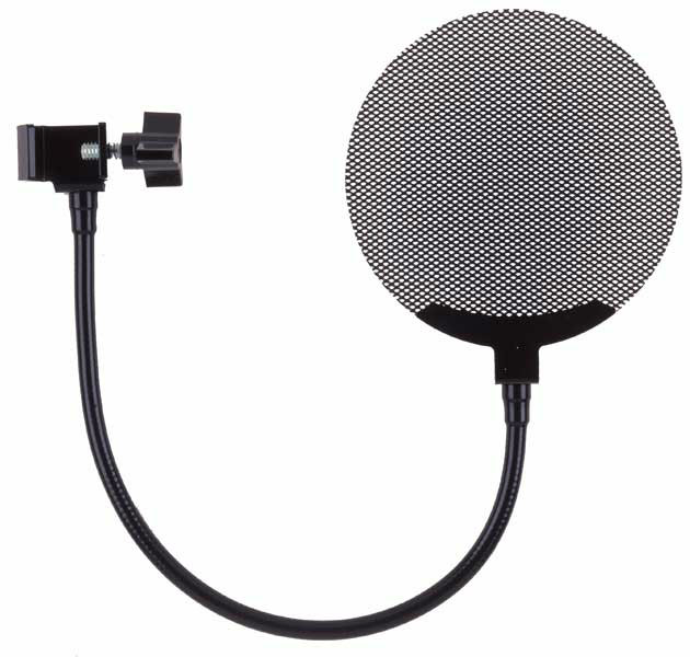 Royer Royer PS101ID Metal Round Pop Filter With Gooseneck - Recording