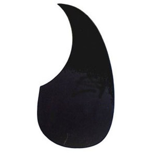 Misc Retro Parts Acoustic Pickguard In Black - Guitars