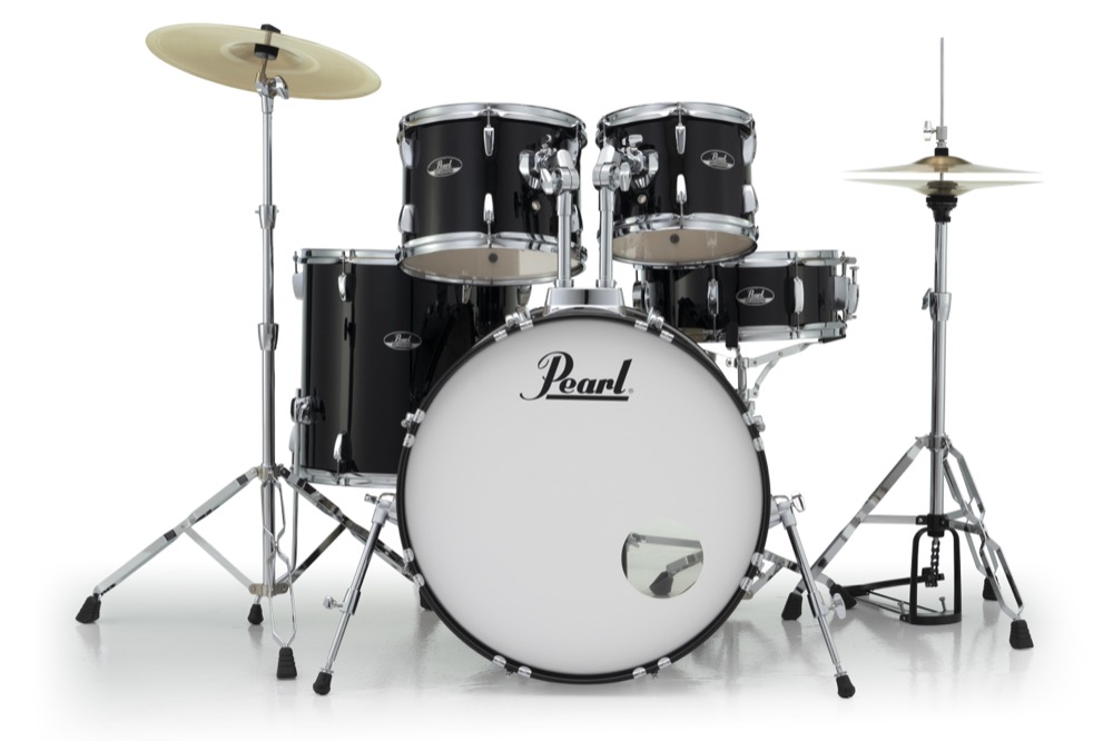 Pearl Roadshow Five Piece Kit With Hardware  …