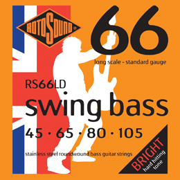 Rotosound RS66LD Swingbass Stainless Steel 45-105