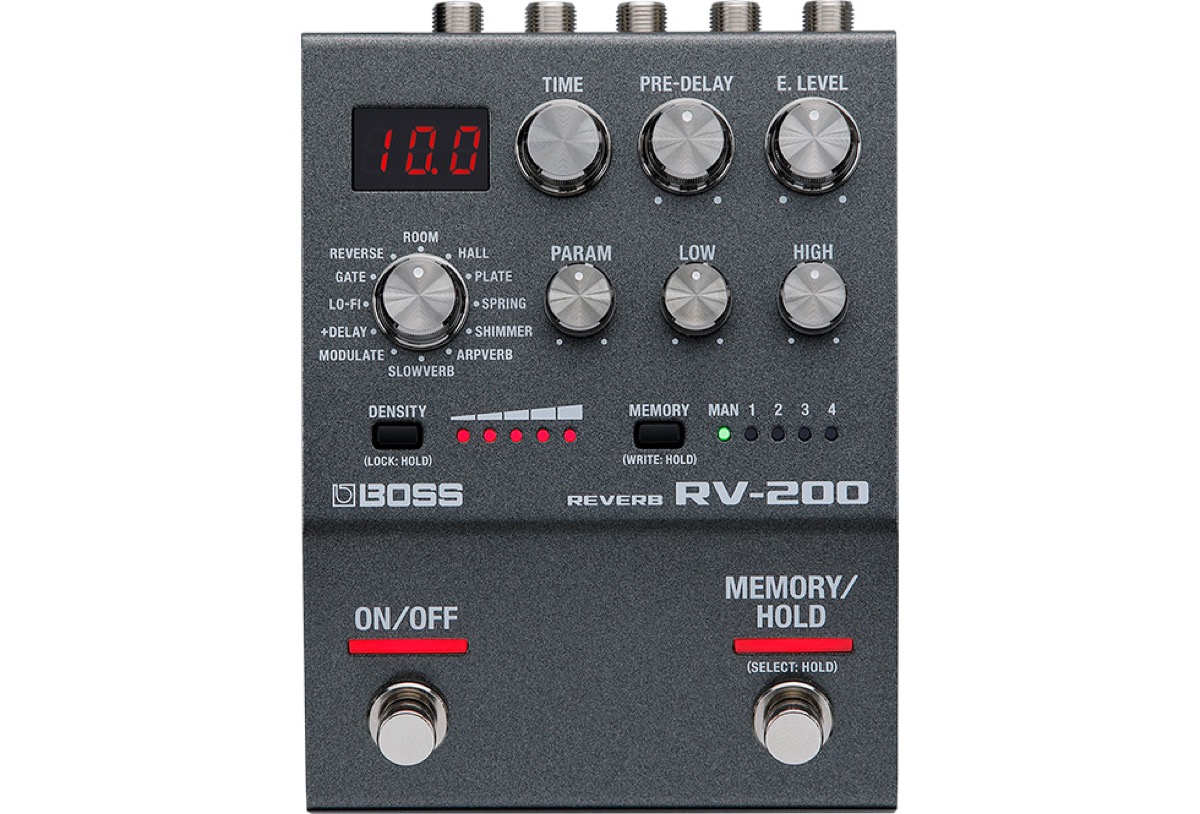 BOSS RV-200 Reverb Pedal