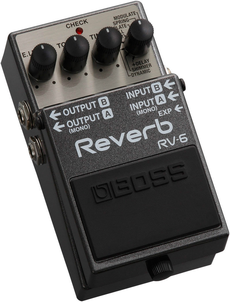 BOSS RV-6 Digital Reverb Pedal