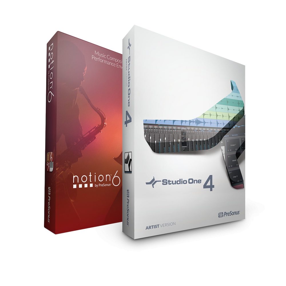 PreSonus Studio One 4 Artist and Notion 6  …