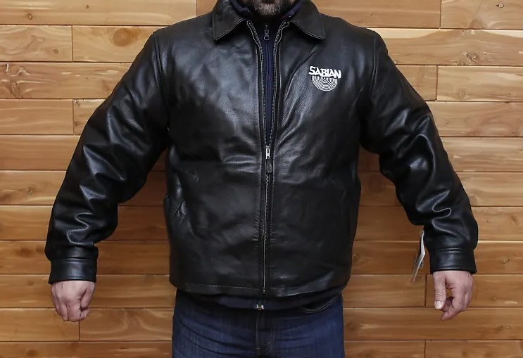 Sabian Leather Jacket Neil Cooper - Size Large