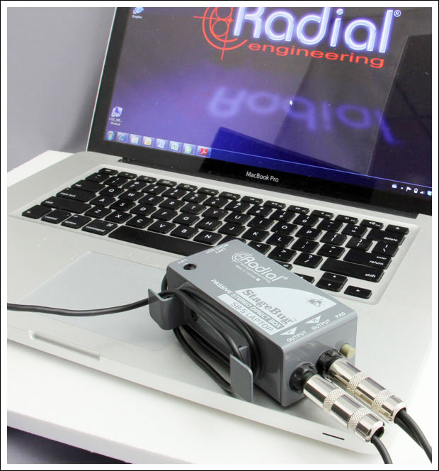 Radial StageBug SB-5 Direct Box For Laptop