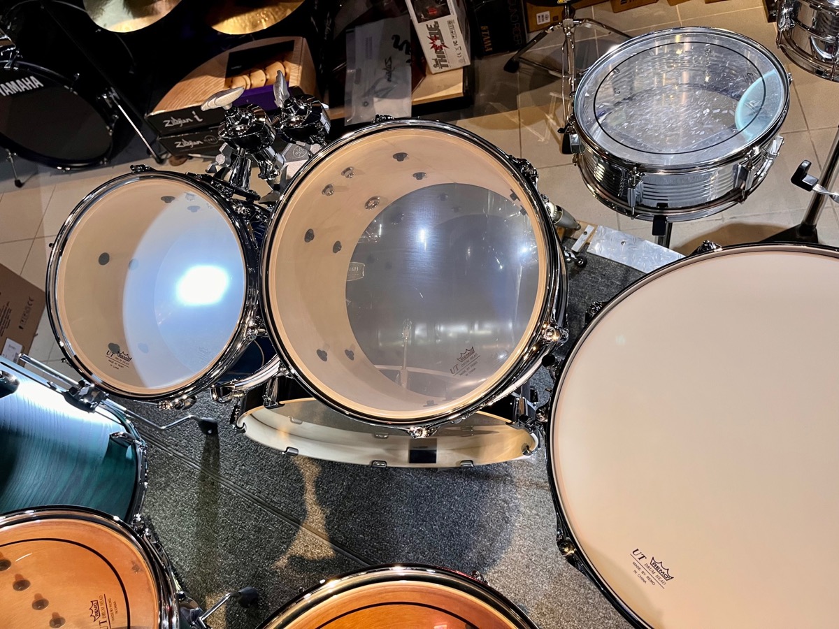 Yamaha Yamaha SBX0F57 Stage Custom Birch 5 Pc 20" w/HW780 Hardware, Deep Blue Sunburst - Drums