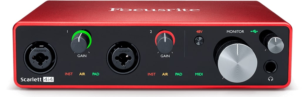 Focusrite Scarlett 4i4 3rd Gen 4x4 USB  …