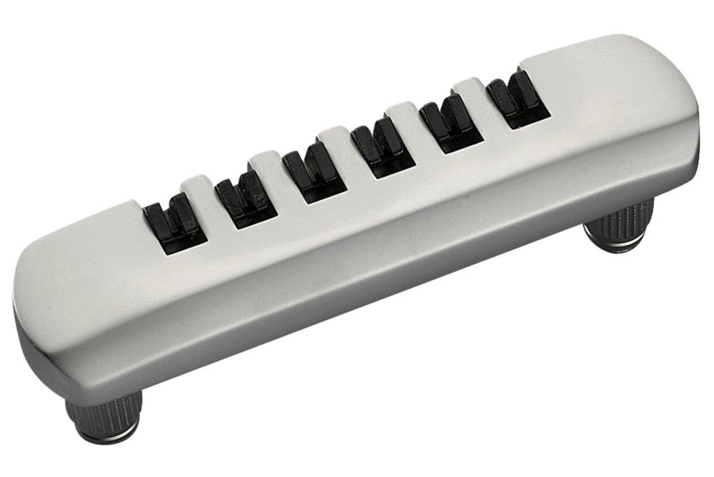 Schaller Tailpiece - Matte Chrome