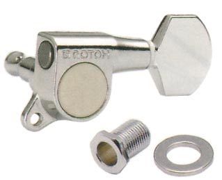 Gotoh Gotoh M/Heads 6 In Line Chrome - Guitars