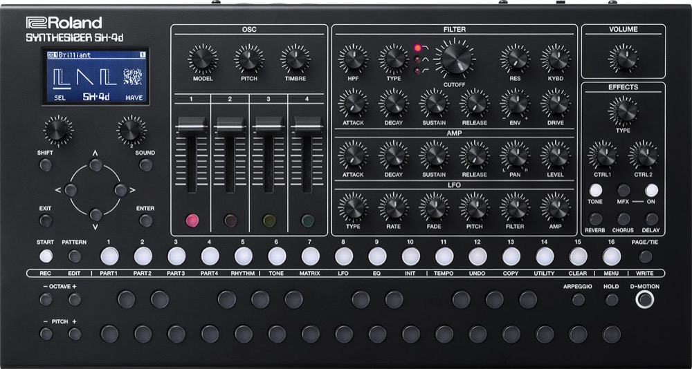 Roland SH-4D Desktop 4-Part  …