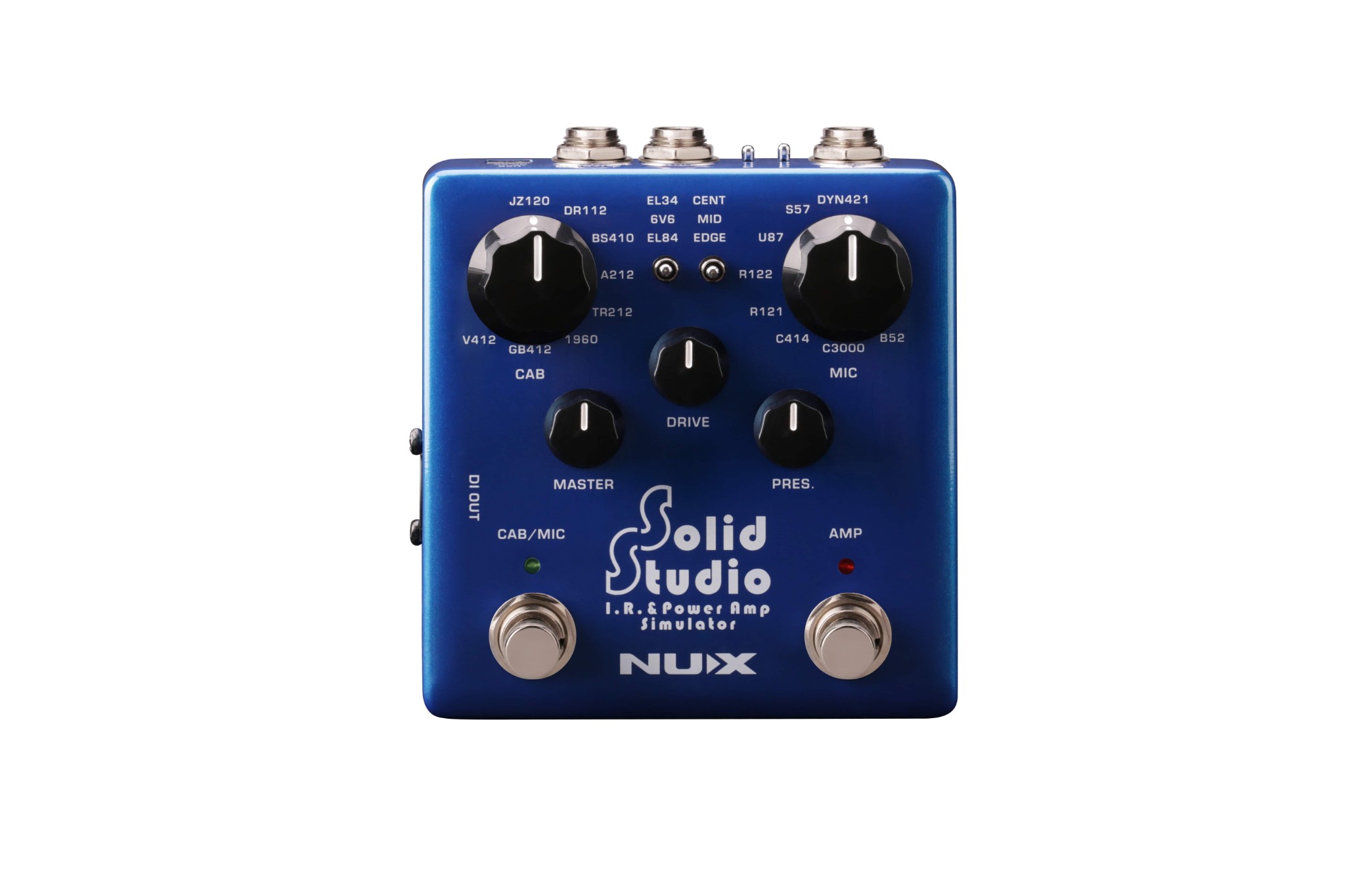NUX NUX Solid Studio IR & Power Amp Simulator Pedal - Effects