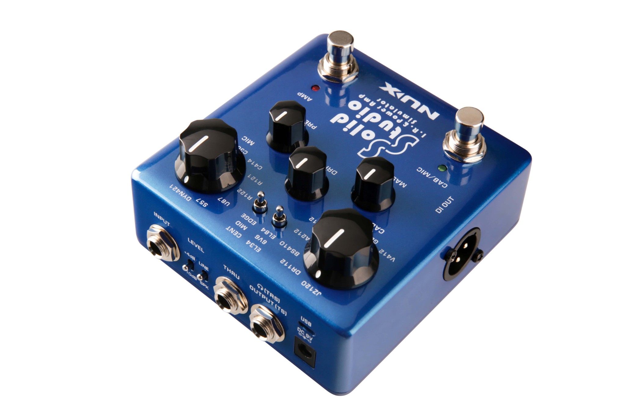 NUX NUX Solid Studio IR & Power Amp Simulator Pedal - Effects