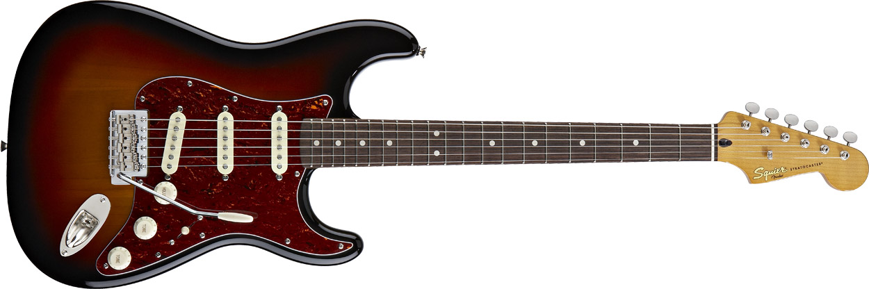 Squier Squier Classic Vibe Strat 60's 3 Tone Sunburst - Guitars