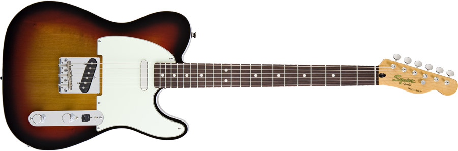 Squier Squier Classic Vibe Tele Custom 3 Tone Sunburst - Guitars