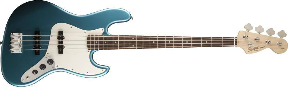 Squier Squier Affinity Jazz Bass, Rosewood Fretboard In Lake Placid Blue - Basses