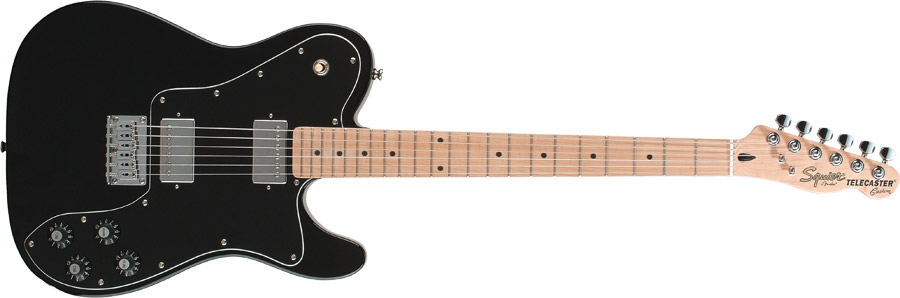 Squier Squier Telecaster Custom Maple Neck Black - Guitars